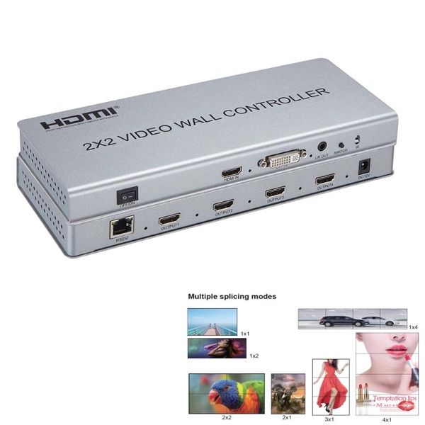audio cables & connectors 1080p dvi video wall controller 2x2 monitor splicing processor 1x2 1x4 2x1 3x1 4x1 dynamic screen image splic
audio cables & connectors 1080p dvi video wall controller 2x2 monitor splicing processor 1x2 1x4 2x1 3x1 4x1 dynamic screen image splic