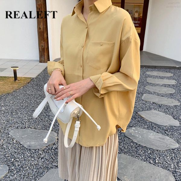 spring summer one pocket women's shirt blouse simple long sleeve button elegant casual loose blouses 210428, White
spring summer one pocket women's shirt blouse simple long sleeve button elegant casual loose blouses 210428, White