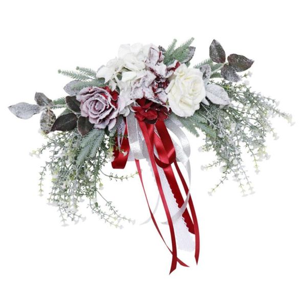 decorative flowers & wreaths 1pc christmas garland simulation wreath hanging decor
decorative flowers & wreaths 1pc christmas garland simulation wreath hanging decor