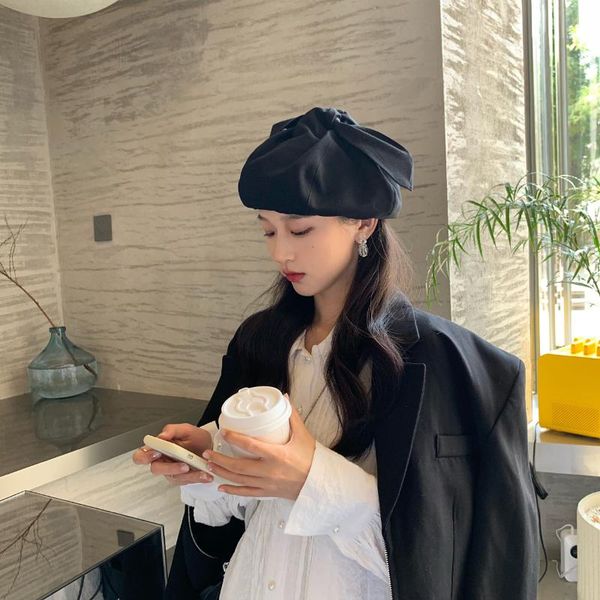 berets 202103-xiyuan sweet style bowknot lady beret hat women leisure painter, Blue;gray
berets 202103-xiyuan sweet style bowknot lady beret hat women leisure painter, Blue;gray
