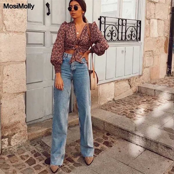 mosimolly washed denim jeans pants women streetwear wide leg floor length jeans long pants femable bottom trendy 211112, Blue
mosimolly washed denim jeans pants women streetwear wide leg floor length jeans long pants femable bottom trendy 211112, Blue