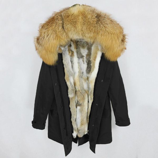 women's fur & faux 2021 winter jacket women coat casual real liner long parka outwear thick warm natural collar hood streetwear, Black
women's fur & faux 2021 winter jacket women coat casual real liner long parka outwear thick warm natural collar hood streetwear, Black