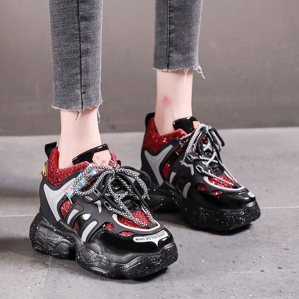 new womens chunky sneakers vulcanize shoes korean fashion female spring high platform thick sole running casual dad shoes woman
new womens chunky sneakers vulcanize shoes korean fashion female spring high platform thick sole running casual dad shoes woman