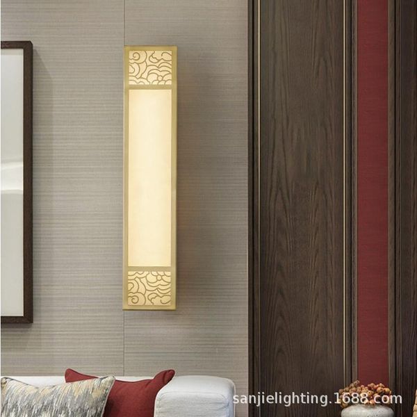 wall lamp all copper marble modern luxury chinese style living room tv background lighting bedroom bedside aisle
wall lamp all copper marble modern luxury chinese style living room tv background lighting bedroom bedside aisle