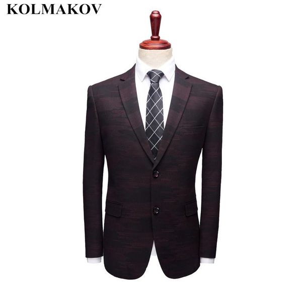 men's suits & blazers kolmakov 2021 brand fashion mens slim fit luxury business casual blazer for men plus size s-3xl outwear coats mal, White;black
men's suits & blazers kolmakov 2021 brand fashion mens slim fit luxury business casual blazer for men plus size s-3xl outwear coats mal, White;black