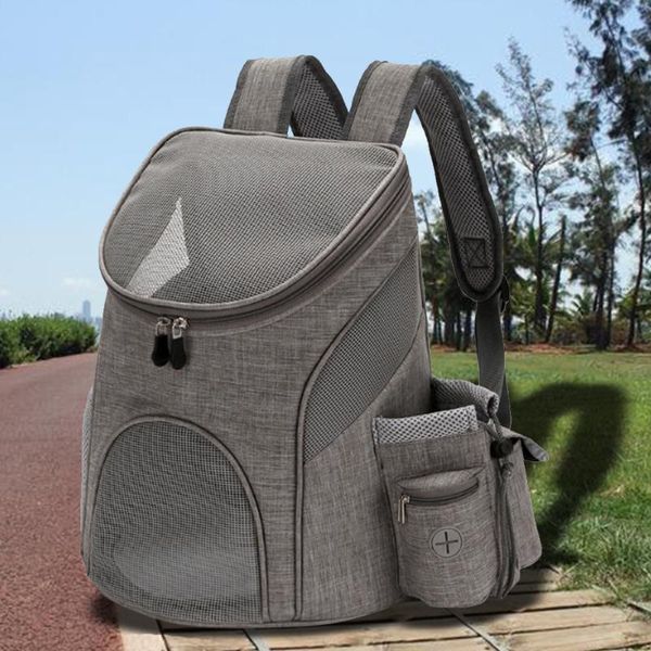 cat carriers,crates & houses outdoor dog shoulder bag backpack pet travel carry mesh windows breathable carrier