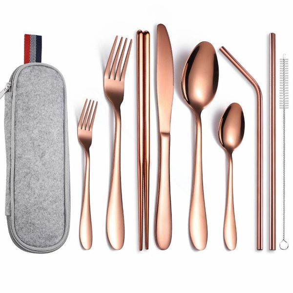 dinnerware sets chopsticks straw set portable box drop travel cutlery camping tableware utensils reusable spoon fork
dinnerware sets chopsticks straw set portable box drop travel cutlery camping tableware utensils reusable spoon fork