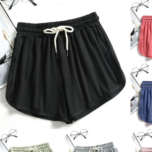 women shorts sports summer candy color drawstring skinny casual lady elastic waist beach correndo short bottom, White;black
women shorts sports summer candy color drawstring skinny casual lady elastic waist beach correndo short bottom, White;black