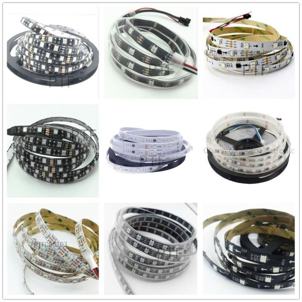 1m/5m dc5v individually addressable ws2812b led strip ws2811ic built-in 30/60/144 pixels, smart rgb light tape ribbon ip67 strips
1m/5m dc5v individually addressable ws2812b led strip ws2811ic built-in 30/60/144 pixels, smart rgb light tape ribbon ip67 strips