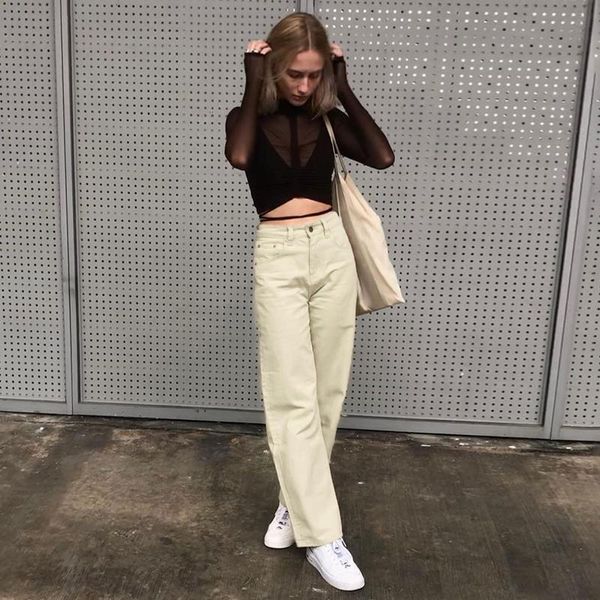 women's jeans women streetwear harajuku fashion sweatpants vintage loose high waist cotton denim trousers baggy brown, Blue
women's jeans women streetwear harajuku fashion sweatpants vintage loose high waist cotton denim trousers baggy brown, Blue