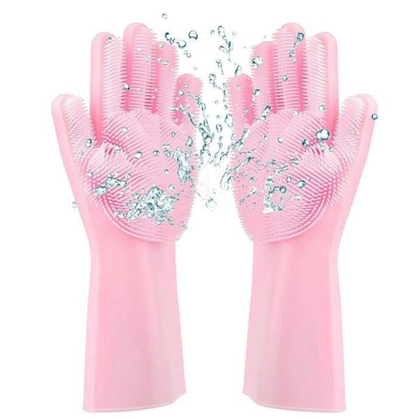 disposable gloves reusable magic silicone with cleaning brush dish washing kitchen housekeeping scrubbing wash glove
disposable gloves reusable magic silicone with cleaning brush dish washing kitchen housekeeping scrubbing wash glove