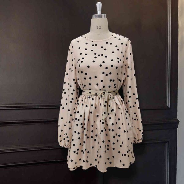 female long black sleeve polka dot plied the neck loose sweet dress spring ladies summer 2021 dresses more xxl size ncd3, Black;gray
female long black sleeve polka dot plied the neck loose sweet dress spring ladies summer 2021 dresses more xxl size ncd3, Black;gray