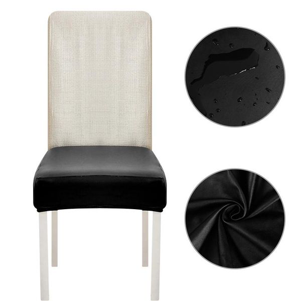 chair covers 1 piece pu waterproof solid seat elastic for wedding dining room office banquet housse de chaise cover
chair covers 1 piece pu waterproof solid seat elastic for wedding dining room office banquet housse de chaise cover