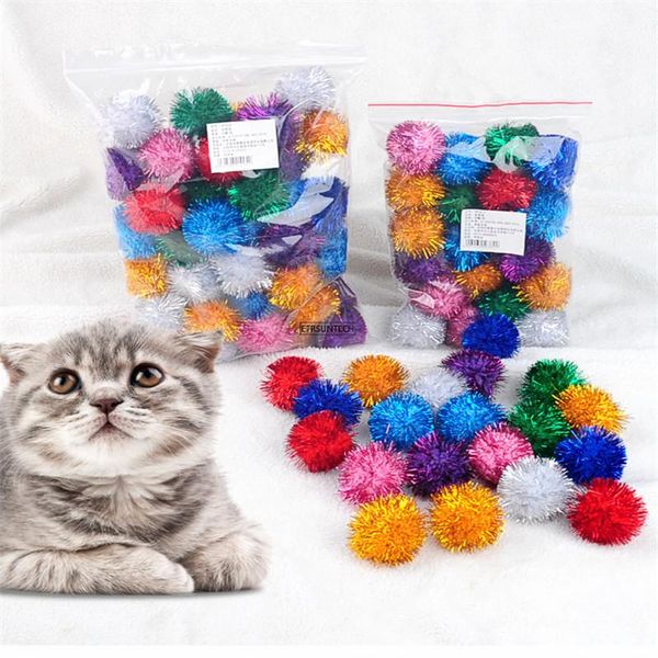 cat toys 30set multicolor mylar crinkle ball ring paper sound toy for kitten playing interactive pet supplies 
cat toys 30set multicolor mylar crinkle ball ring paper sound toy for kitten playing interactive pet supplies
