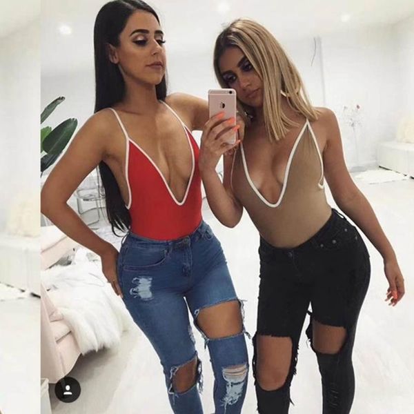 women's jumpsuits & rompers chic summer women 2021 red brown dark blue bandage bodysuit bodycon fashion v neck swimwear backless club w, Black;white
women's jumpsuits & rompers chic summer women 2021 red brown dark blue bandage bodysuit bodycon fashion v neck swimwear backless club w, Black;white