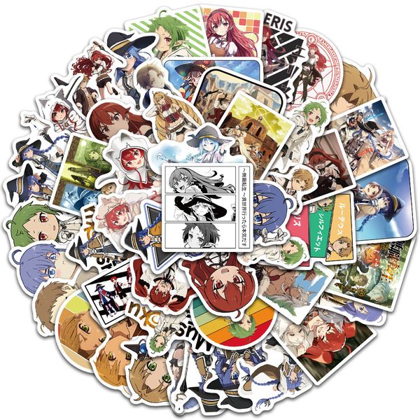 50 pcs mixed skateboard stickers unemployed rebirth anime for car lapfridge helmet pad bicycle bike motorcycle ps4 book guitar pvc decal
50 pcs mixed skateboard stickers unemployed rebirth anime for car lapfridge helmet pad bicycle bike motorcycle ps4 book guitar pvc decal