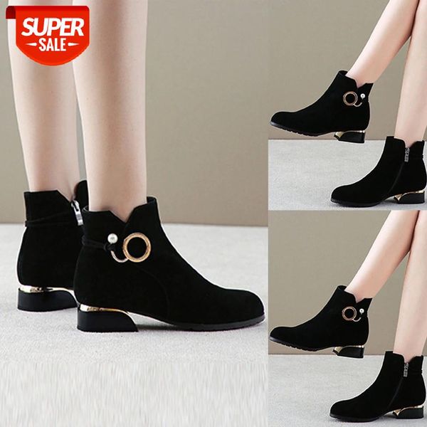 women boots ladies fashion zipper ankle boots student casual large size scrub single warm fur winter warm shoes drop ship #wk3a, Black
women boots ladies fashion zipper ankle boots student casual large size scrub single warm fur winter warm shoes drop ship #wk3a, Black