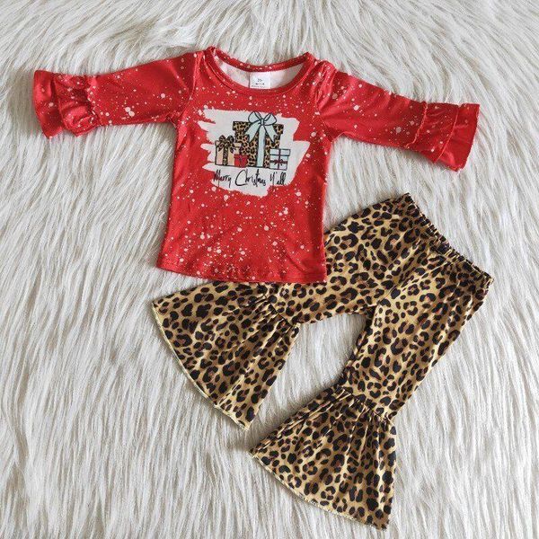 clothing sets fashion baby clothes christmas gift box red long-sleeved children's designer leopard print pants suit, White
clothing sets fashion baby clothes christmas gift box red long-sleeved children's designer leopard print pants suit, White