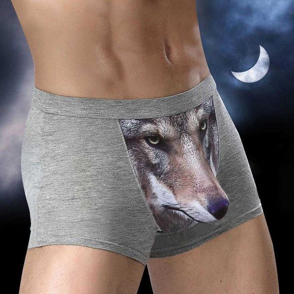 underpants creative animal wolf eagle head men's u convex breathable boxer underwear new, Black;white
underpants creative animal wolf eagle head men's u convex breathable boxer underwear new, Black;white