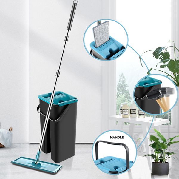 squeeze flat mop with bucket hand magic microfiber flexible floor mop rag wringing rotary tools for clean kitchen household
squeeze flat mop with bucket hand magic microfiber flexible floor mop rag wringing rotary tools for clean kitchen household