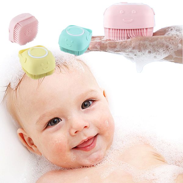 Baby Bath Brushes Child Remove Head Dirt Soft Deep Cleaning Brush Kids Refillable Liquid Shower Bathing Silica Gel Pad Brush
Baby Bath Brushes Child Remove Head Dirt Soft Deep Cleaning Brush Kids Refillable Liquid Shower Bathing Silica Gel Pad Brush