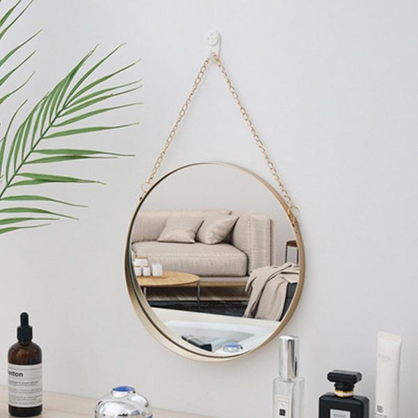 round hanging mirror metal wall mount art toilet bathroom decor nordic style 2021 mirrors
round hanging mirror metal wall mount art toilet bathroom decor nordic style 2021 mirrors
