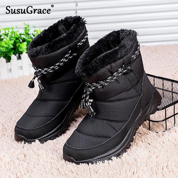 boots susugrace winter women snow warm outdoor high-shoes for cold weather plush anti-skid lady sneakers grey, Black
boots susugrace winter women snow warm outdoor high-shoes for cold weather plush anti-skid lady sneakers grey, Black