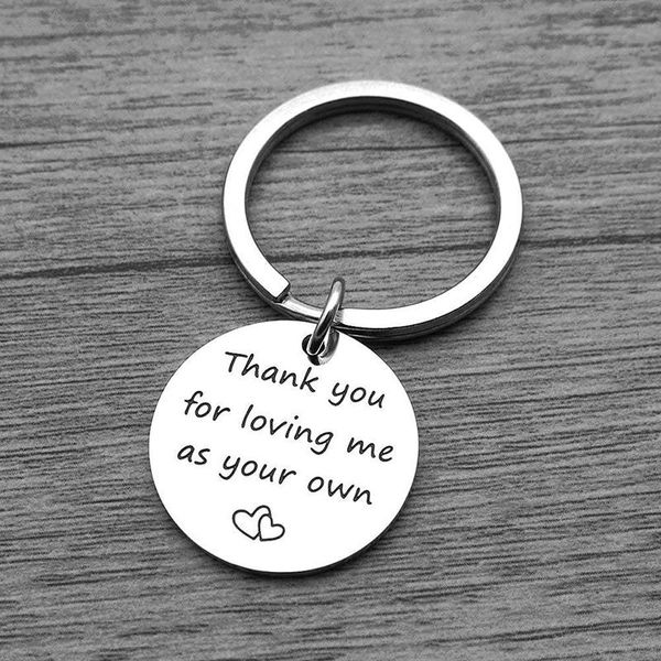 keychains keychain fahion "thank you for loving me as your own " man woman lover jewelry gift, Silver
keychains keychain fahion "thank you for loving me as your own " man woman lover jewelry gift, Silver