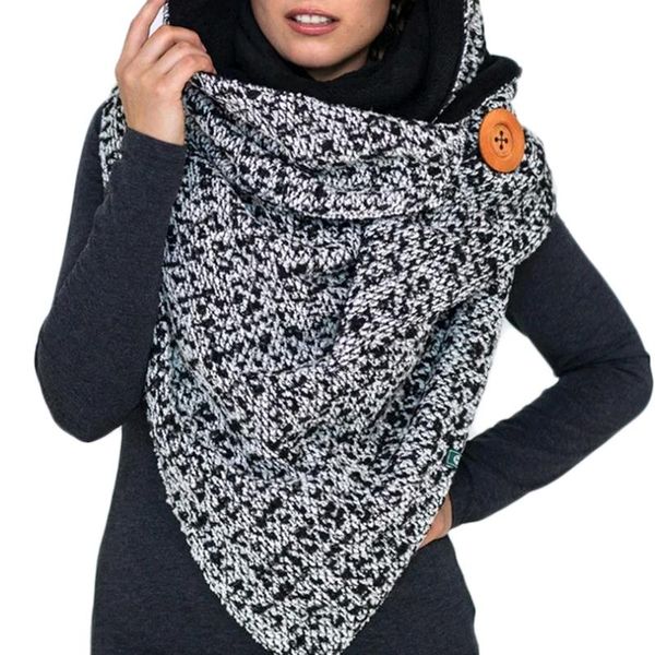 scarves women winter thicken large triangle scarf vintage plaid thermal shawl wrap windproof neck warmer blanket with button, Blue;gray
scarves women winter thicken large triangle scarf vintage plaid thermal shawl wrap windproof neck warmer blanket with button, Blue;gray