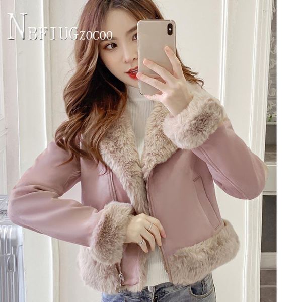 women's jackets lining with faux fur women jacket coat female outwear, Black;brown
women's jackets lining with faux fur women jacket coat female outwear, Black;brown
