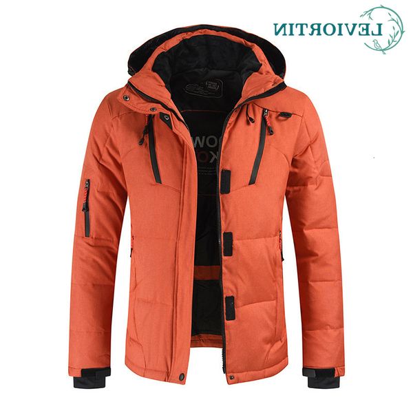 brand men's white duck down jacket warm hooded thick puffer coat for male casual overcoat thermal winter parka men, Black
brand men's white duck down jacket warm hooded thick puffer coat for male casual overcoat thermal winter parka men, Black