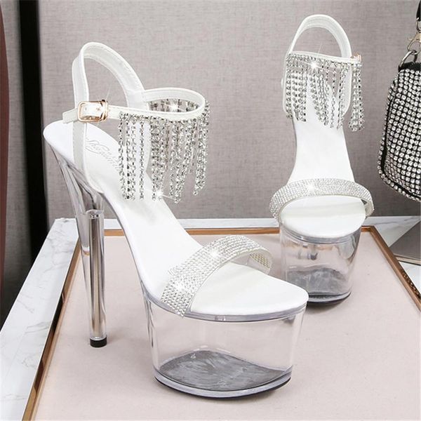 women plus size 20cm thin high heels transparent sandals 10cm platform black crystal pumps fetish party wedding shoes
women plus size 20cm thin high heels transparent sandals 10cm platform black crystal pumps fetish party wedding shoes