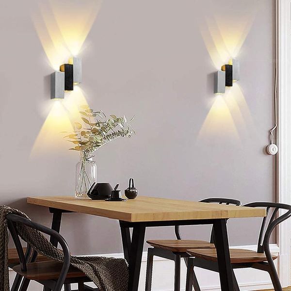 indoor led wall lamp 6w up down creative ladder-shaped aluminum sconce living room bedroom stair aisle corridor home decor light
indoor led wall lamp 6w up down creative ladder-shaped aluminum sconce living room bedroom stair aisle corridor home decor light