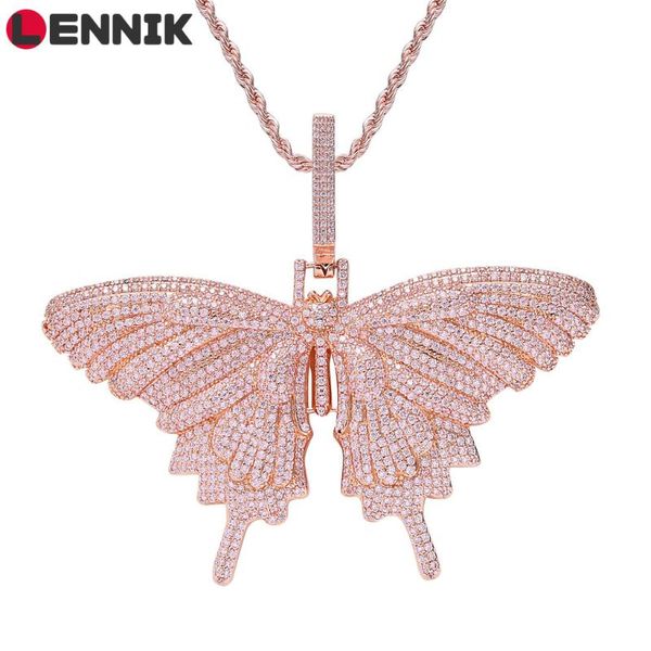 pendant necklaces lennik pink color butterfly necklace micro-zirconia copper cute/romantic women chains gift drop b90, Silver
pendant necklaces lennik pink color butterfly necklace micro-zirconia copper cute/romantic women chains gift drop b90, Silver
