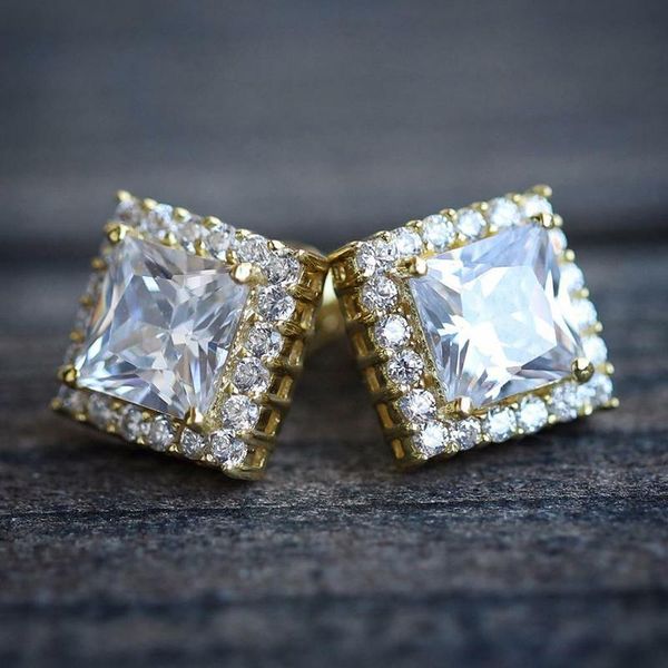 stud hyperbole square shaped earrings for women luxury wedding accessories princess cut cz fashion contracted jewelry, Golden;silver
stud hyperbole square shaped earrings for women luxury wedding accessories princess cut cz fashion contracted jewelry, Golden;silver