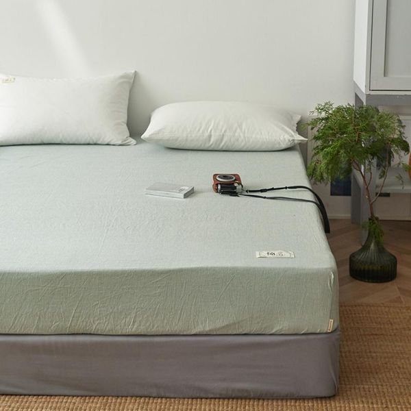 sheets & sets breathable soft fitted bed sheet with elastic band home mattress protective cover cozy cotton skin-friendly linen
sheets & sets breathable soft fitted bed sheet with elastic band home mattress protective cover cozy cotton skin-friendly linen
