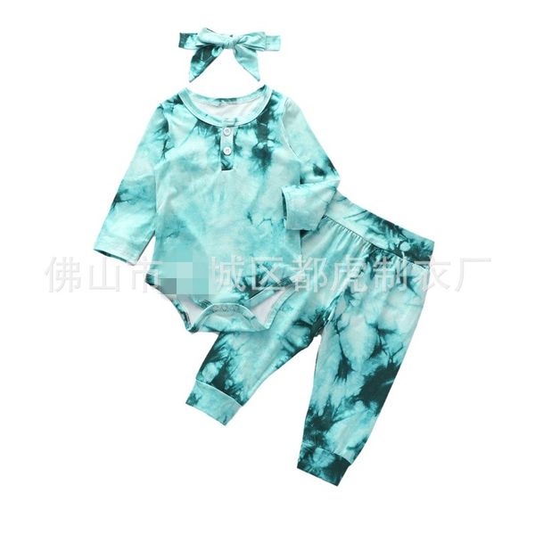 baby tie dye clothing set multi colors bow autumn winter bow headband long sleeve pants three piece fashion babies clothes suit 25dh l2, White
baby tie dye clothing set multi colors bow autumn winter bow headband long sleeve pants three piece fashion babies clothes suit 25dh l2, White