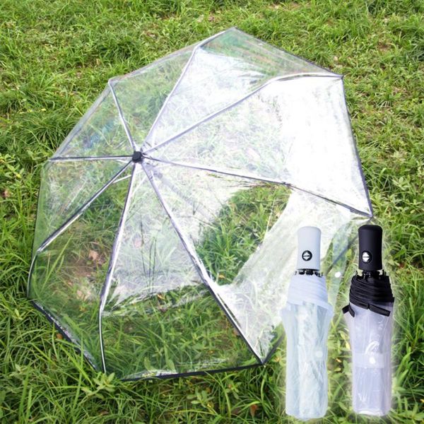 umbrellas outdoor lightweight transparent gift umbrella fully automatic fashion durable triple folding bubble dome
umbrellas outdoor lightweight transparent gift umbrella fully automatic fashion durable triple folding bubble dome
