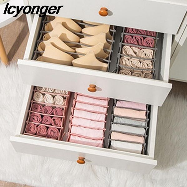 storage drawers underwear box socks bra underpants foldable divider drawer closet organizer household clothes sorting tools
storage drawers underwear box socks bra underpants foldable divider drawer closet organizer household clothes sorting tools