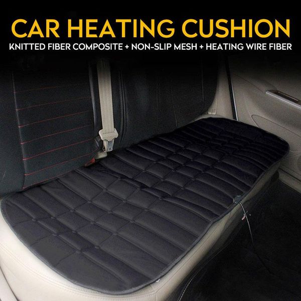 seat cushions 1pc dc12v thermostat car back three heating/ front universal heating pad winter warmer control cushion