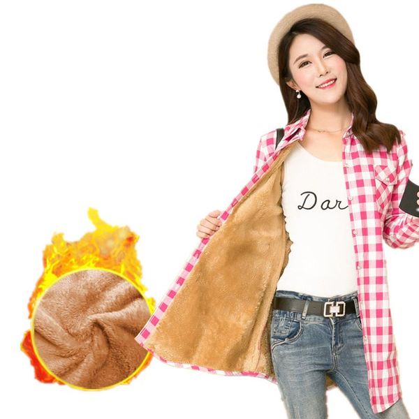 women's blouses & shirts 2021 winter women warm cashmere white blue plaid shirt long sleeves leisure thick velvet blouse blusas feminin
women's blouses & shirts 2021 winter women warm cashmere white blue plaid shirt long sleeves leisure thick velvet blouse blusas feminin