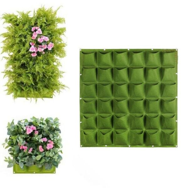 planters & pots wall hanging planting bags 9/18/36 pockets green grow bag planter vertical garden vegetable living home supplies
planters & pots wall hanging planting bags 9/18/36 pockets green grow bag planter vertical garden vegetable living home supplies