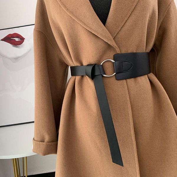 design knot belts for women soft pu leather knotted strap belt long genuine dress accessories solid color ladies waistbands, Black;brown
design knot belts for women soft pu leather knotted strap belt long genuine dress accessories solid color ladies waistbands, Black;brown