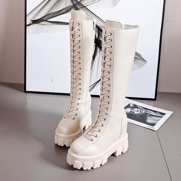 winter women knee high boots wedges high heels 10cm platform cross strap long boots women pu leather sneakers motorcycle boots
winter women knee high boots wedges high heels 10cm platform cross strap long boots women pu leather sneakers motorcycle boots