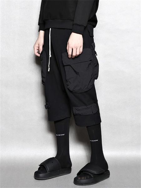 men's pants classic dark japanese port wind pocket taper crotch loose size harlan, Black
men's pants classic dark japanese port wind pocket taper crotch loose size harlan, Black