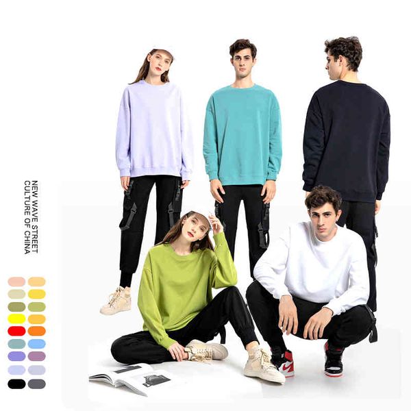 380g off shoulder men's and women's round neck sweater mens sweatshirts crew custom blank team sweatshirt, Black
380g off shoulder men's and women's round neck sweater mens sweatshirts crew custom blank team sweatshirt, Black