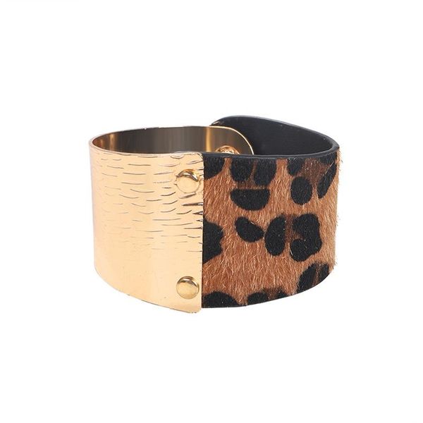 charm bracelets gold fashion punk leopard wide pu leather bangles for women wrap bracelet femme statement party jewelry, Golden;silver
charm bracelets gold fashion punk leopard wide pu leather bangles for women wrap bracelet femme statement party jewelry, Golden;silver