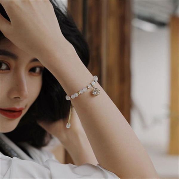 link, chain elegant gifts women jewelry accessories wedding bracelets geometric zircon pendant opals charm bracelet, Black
link, chain elegant gifts women jewelry accessories wedding bracelets geometric zircon pendant opals charm bracelet, Black