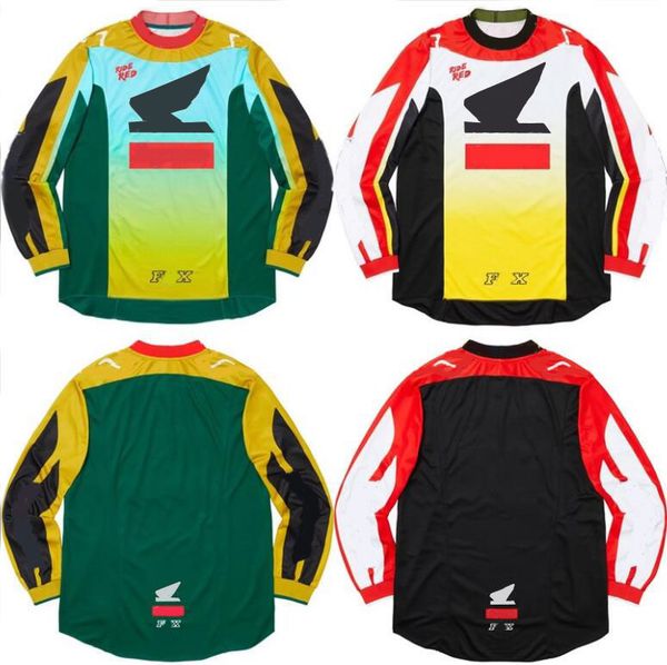 motorcycle speed surrender long-sleeved men's and women's mountain bike riding clothes polyester quick-drying t-shirt can be custo
motorcycle speed surrender long-sleeved men's and women's mountain bike riding clothes polyester quick-drying t-shirt can be custo