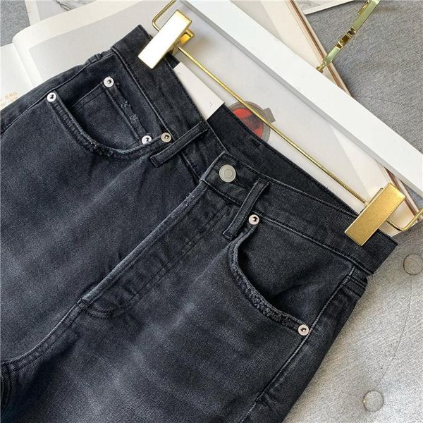 women jeans pants 2021 spring and summer trousers high waist straight long women's, Blue
women jeans pants 2021 spring and summer trousers high waist straight long women's, Blue